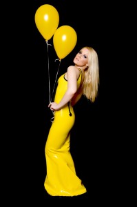 Miss Whitney Morgans Realm - Blowing Up Balloons Til They Pop In Latex