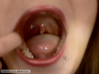 Katie cutie Fetish queen - Inside Mouth Pink Lips